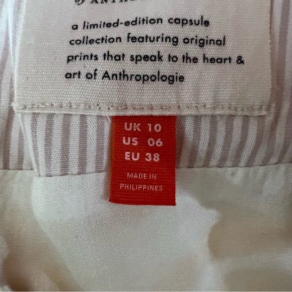 52 Conversations By Anthropologie Lemon Cherry Fruit Button Front Skirt - Picture 9 of 9